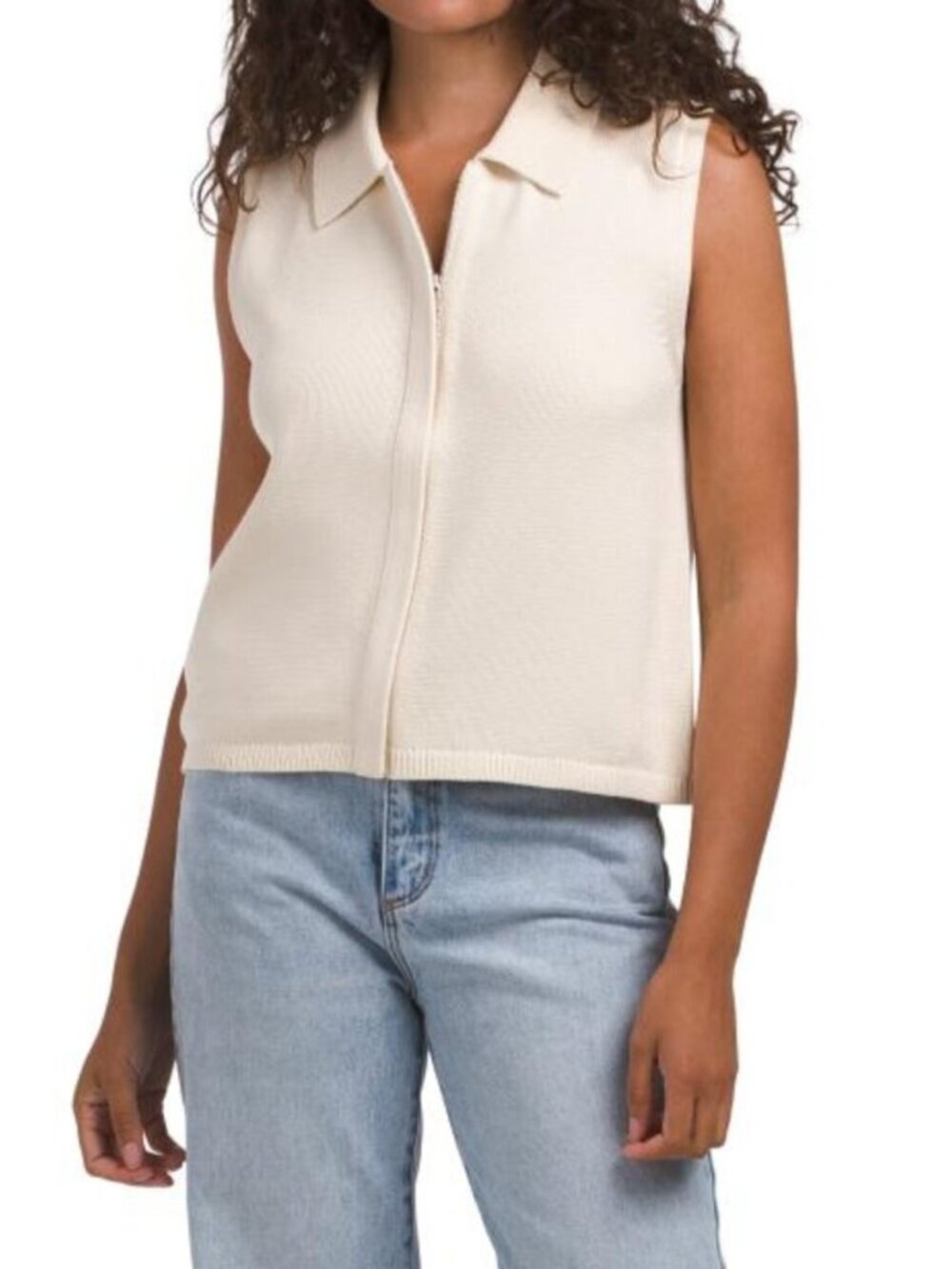 THEORY Zip Up Sweater Vest